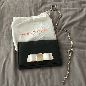 Black Ivanka Trump clutch purse